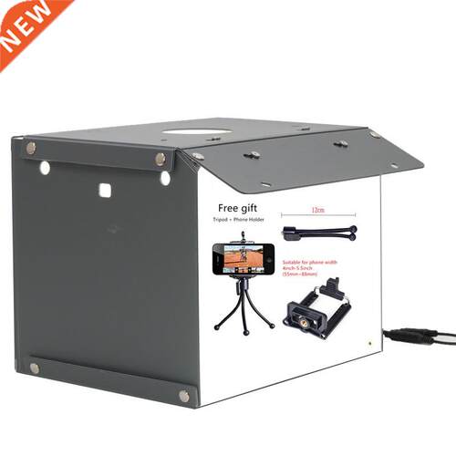 2 Led light photo light box photography room foto studio fol