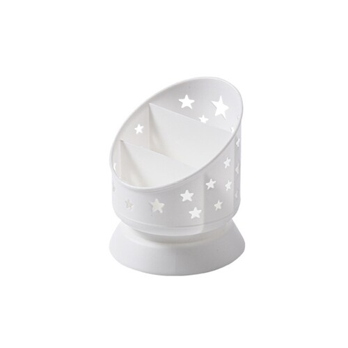 Desktop Pen Holder Cartoon Hollow-out Stars Style Student St