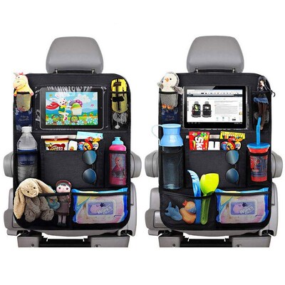 2PC/1PC Car Back Seat Organizer Kids Car Backseat Cover Prot