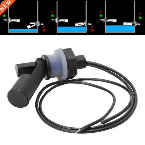 Mayitr 1pc New Water Level Sensor Float Switch Horizontal PP