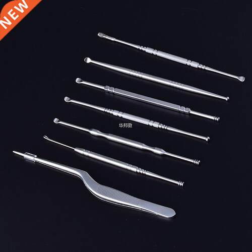 7pcs Ear Cleaning Set Spiral Ear Wax Cleaner Removal Tool Cu