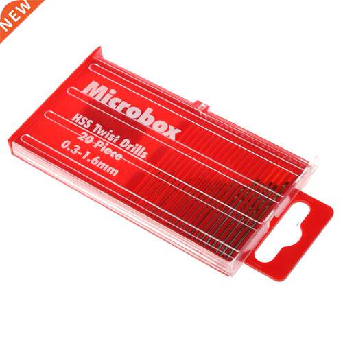 20pcs 0.3-1.6mm Micro Twi Bit Twi Tool Micro Bits Speed