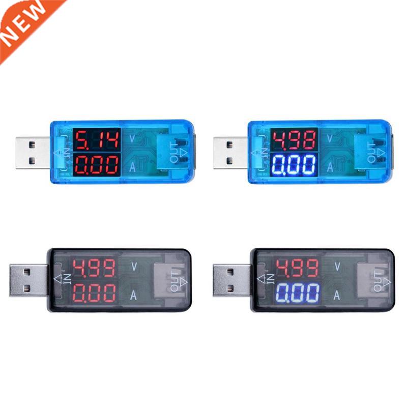 USB Charger DC .210V 0A LED Current Voltage Meter Voltmete