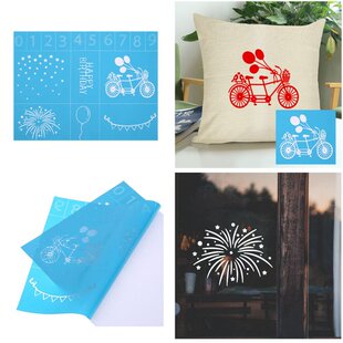Scrapbooking Stamping Template Stencils Decorative Embos