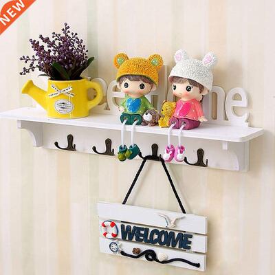 Wall Hanging Wood Key Hanger Holder Home Key Hooks Wooden Co