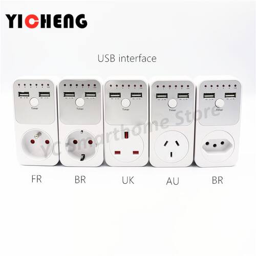 EU US UK countdown timer USB timer switch controller digit