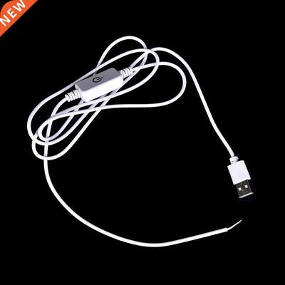 White USB LED Dimmer Touched Switch Brightness Adjust for LE