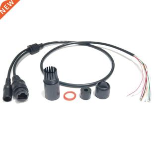 CCTV POE IP network Camera PCB Module video power cable 65cm