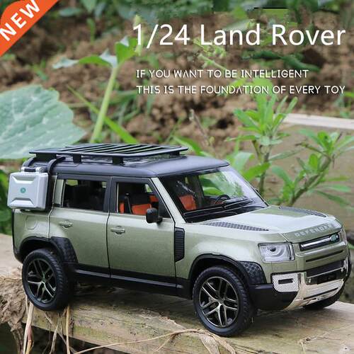 1/24 Land Rover Defender SUV Alloy Car Model Diecast & T