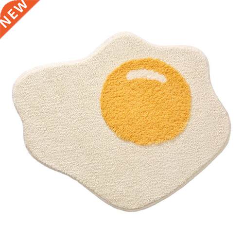 Egg Bathroom Rug Funny Entrance Carpet Area Rugs Kitchen Rug