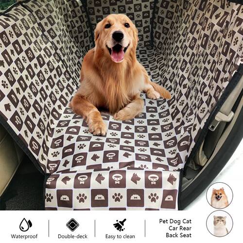 Oxford Fabric Pet Dog Carriers Waterproof Pet Dog Car Seat C