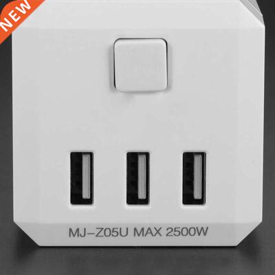 power socket Multi Plug Outlet Extender with USB Ports Power