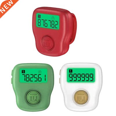 Rechargeable Slent Fnger Counter 6 Channels Dgtal Tasbh