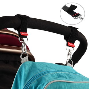 1pcs Stroller Hooks Wheelchair Stroller Pram Carriage Bag Ha