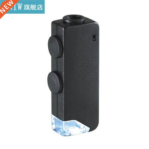 MicroBrite Plus 60x-100x LED Lighted Pocket Microscope Optic