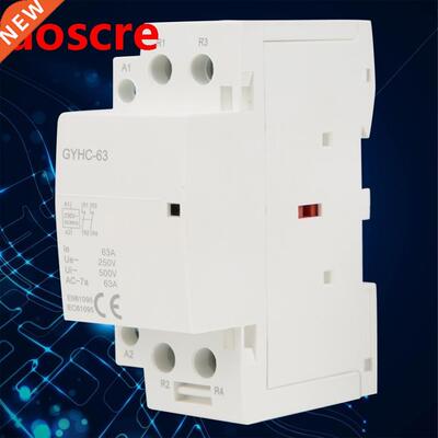 2P AC Contactor 63A 220V 50Hz Mini Household AC Contactor 2N