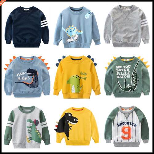 2021 Autumn Children Boys Girls Sweatshirts 100% Cotton Clot