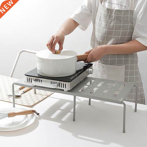 New Kitchen Cabinet Counter Shelf Organier Racks Expandable