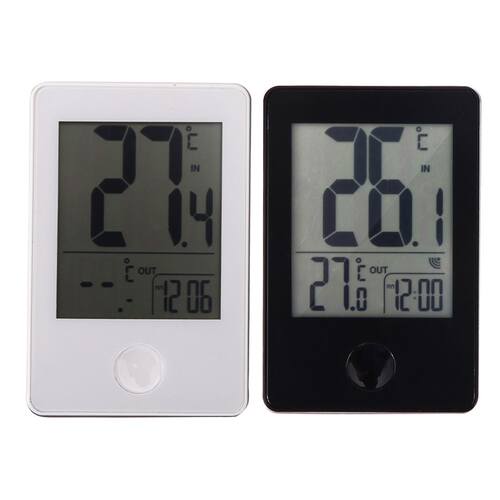 Pro LCD Thermomete Meter Weather Station Clock