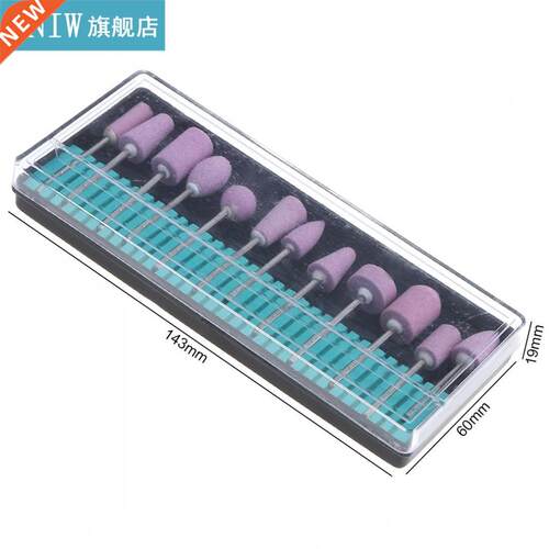 12pcs/lot Professional Electric Manicure Head Ceramic Nail B