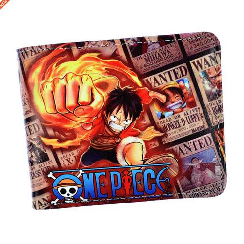 New Arrival Anime One Piece Wallet Wanted Posters Design Sho