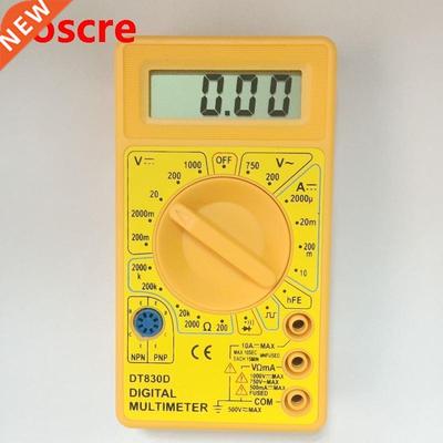 Handheld Digital LCD Multimeter AC DC Voltage Ampere Meter V
