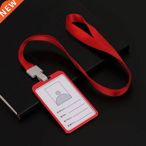 1pcs High quality Aluminium Alloy Card Hol Employee Name