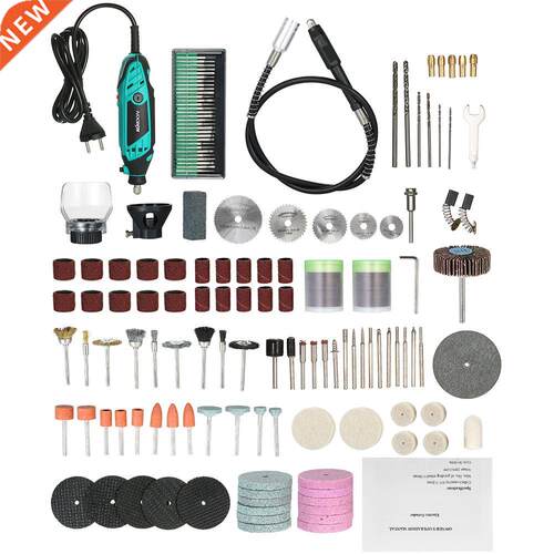 KKmoon 195pcs Electric Drill Engraver Mini Drill Grinder Dre