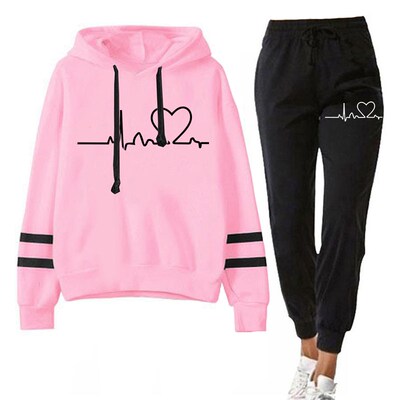 Women Tracksuits Autumn Spring Clothing Female Suits 2 Piece