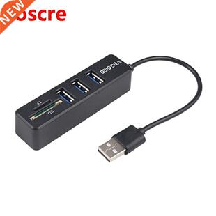VEGGIEG 5 in 1 USB HUB Docking ation with 3XUSB and 1XTF C