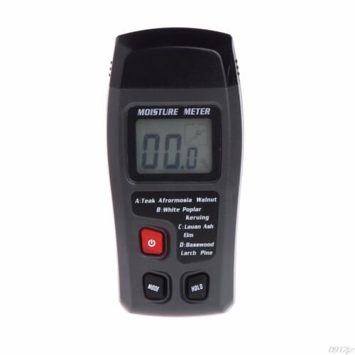 Two Pins Digital Wood Moisture Meter 0-99.9% Wood Humidity T