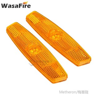 2pcs Bicycle Spoke Reflector Vintage  Bike Wheel Rim Reflect