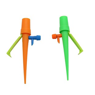 2 Pcs Adjustable Automatic Spiked Drip Watering Device with