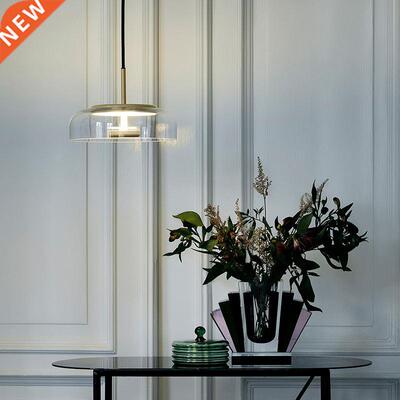 Po-modern Blossi Floor Lamp Circular glass lampshade Desig