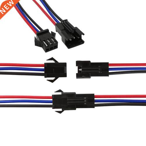 5Pair JST SM 3 Pin Male Female Connector SM JST 3P Plug Sock