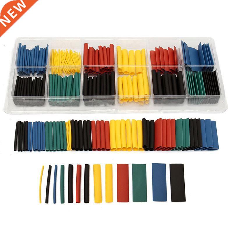 280PCS/Lot Assortment Ratio 2:1 Heat Shrink Tubing Tube Slee