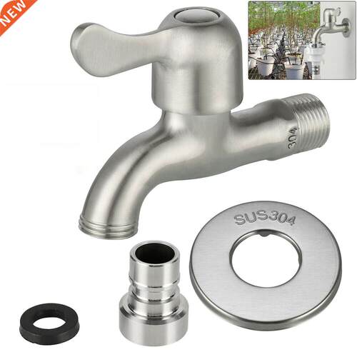 athroom Faucet asin Mixer Sink Tap Stainless Steel Single