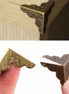 10Pcs Home Classical Printe Iron Sheet Protector Table Corne