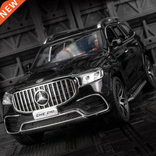 Diecast 1:24 Alloy Model Car Simulation Benz GLS63 AMGSuv M