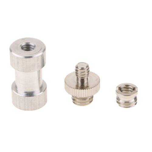 3 in 1 Screw Converter Stud Bolt Mount 1/4' Female to 3/