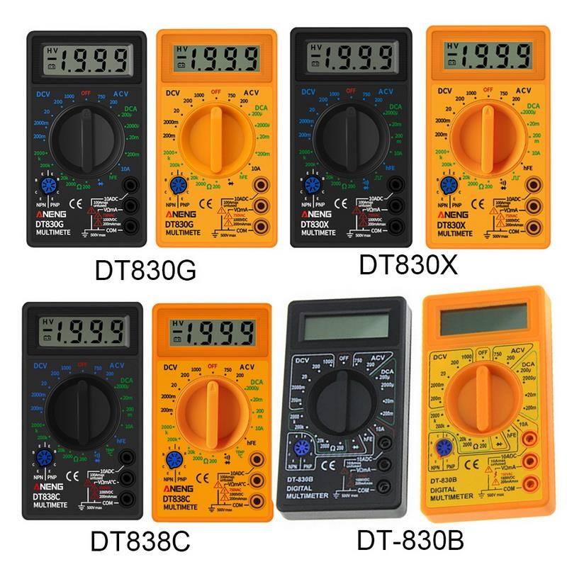 Junejour Digital Multimeter Voltmeter Ammeter Ohmmeter DC10V