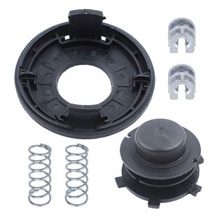 String Trimmer Replacement Parts Head Spool and Cover Cap 6p