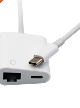 Commonly Used Type-C Ethernet Adapter PD 60W Network Card Gi