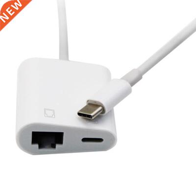 Commonly Used Type-C Ethernet Adapter PD 60W Network Card Gi