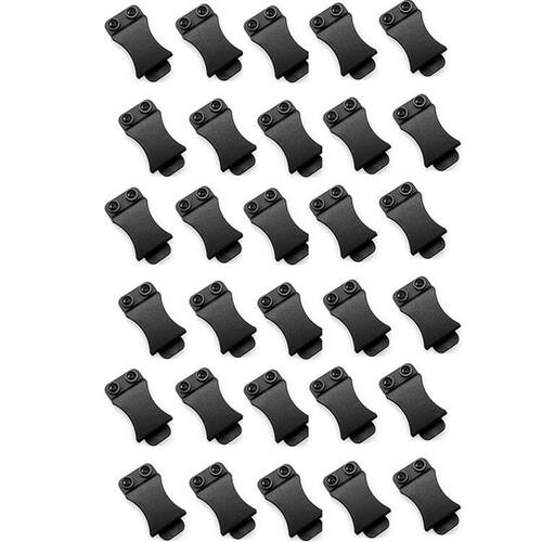 30PCS Quick Clips for 1.5 Inch Belts for Kydex Belt Clip Loo