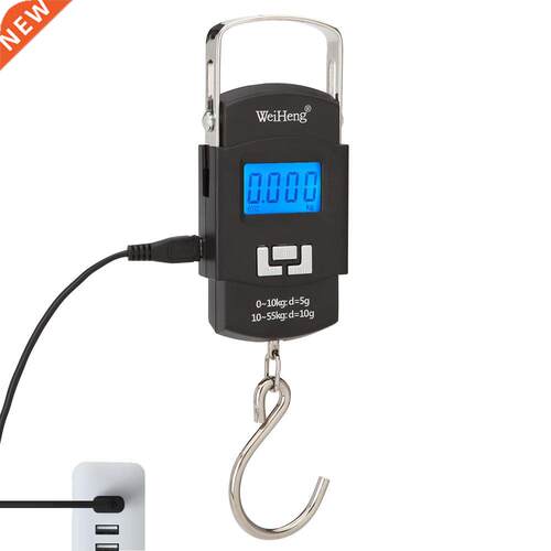 WeiHeng WH-A25 Rechargeable Portable Electronic Scale LCD Di