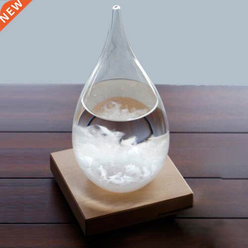 Mini Desktop Droplet Storm Glss Bottle Wether Forecst Pr