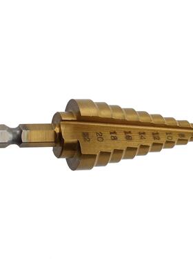 4-22MM HSS 4241 Hex Titanium Cone Drill Bit Hole Cutter For