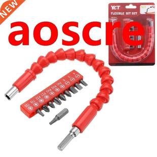 300mm Flexible Shaft Extension With 10Pcs Screwdriver Bit an