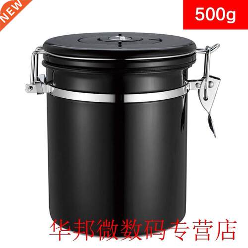 With Exhaust Container Vacuum Tea Jar Stainless Steel Home